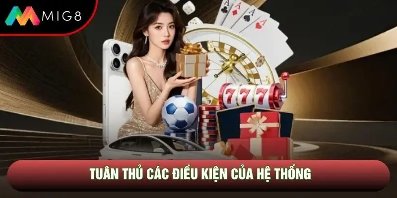 Tuân thủ các điều kiện của hệ thống Tuân thủ các điều kiện của hệ thống