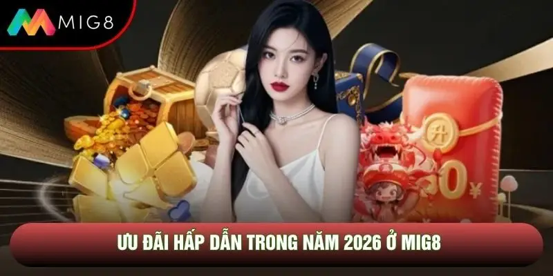 Ưu đãi hấp dẫn trong năm 2026 ở Mig8 Ưu đãi hấp dẫn trong năm 2026 ở Mig8